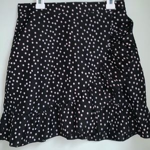 PLT Polka dot ruffle  skirt